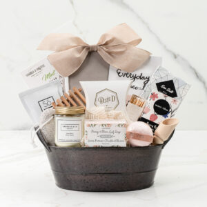 Home me time gift basket